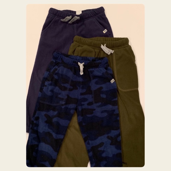 Boys Pants Size 2T Olive Green Fleece